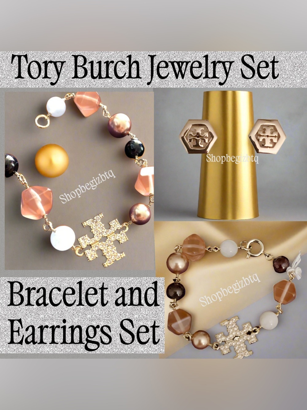 🆕Authentic Tory Burch Special Promotion Bundle Jewelry Set To Buy Now and Save